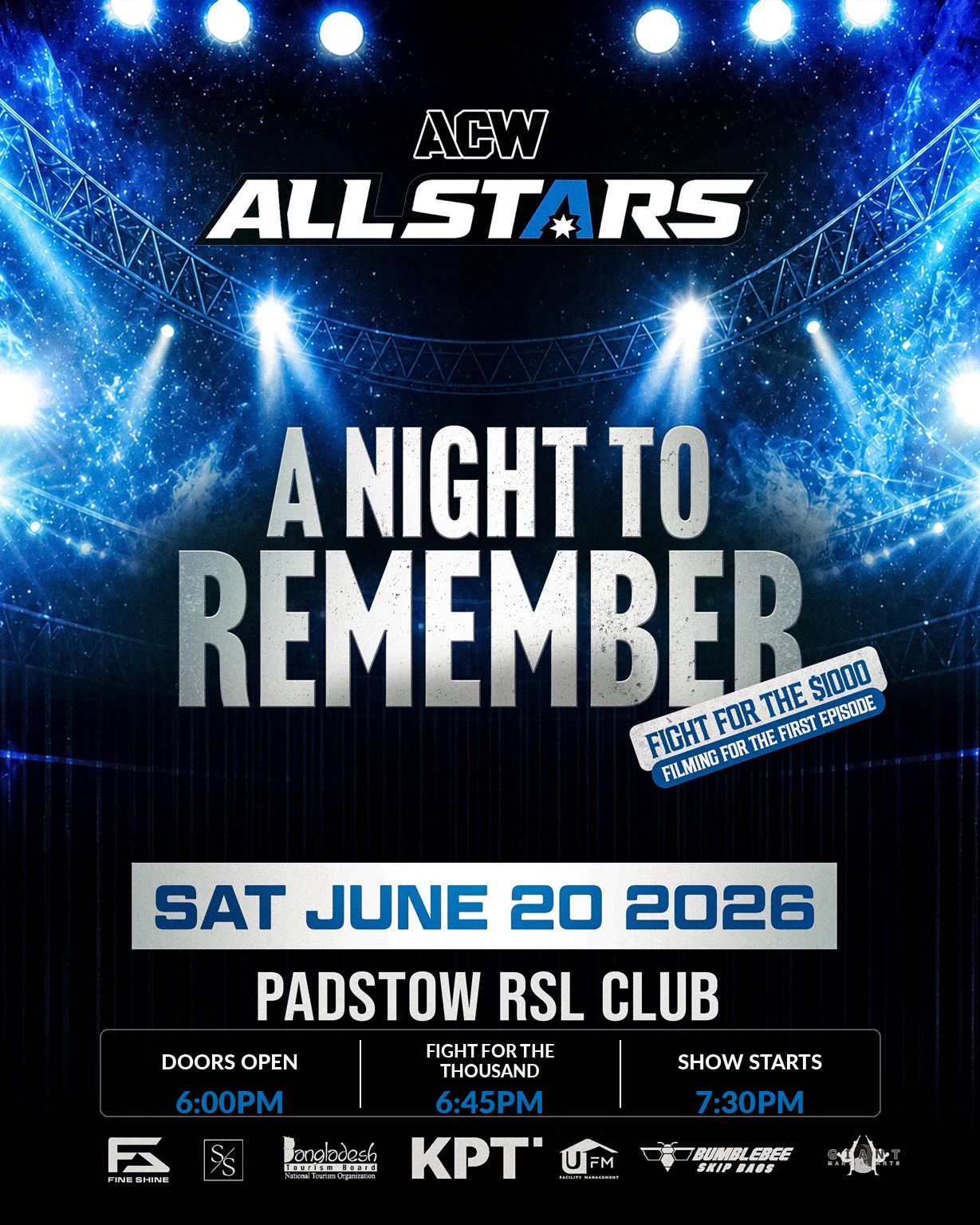 All Stars A Night to Remember poster